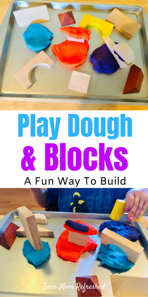 Play Dough and Blocks Activity