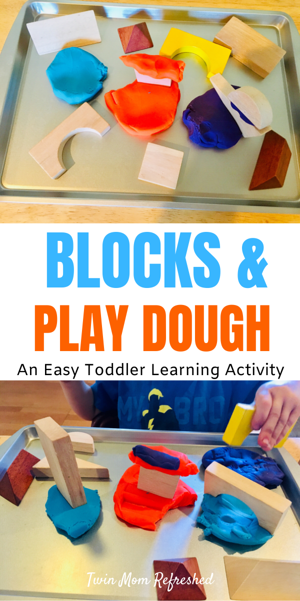 Play Dough And Blocks Activity Twin Mom Refreshed