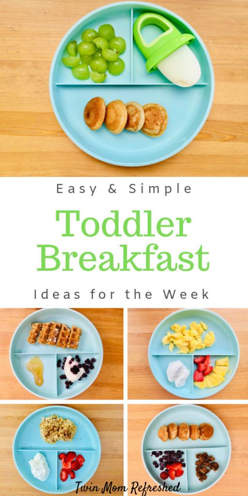 Easy Toddler Breakfast Ideas - Twin Mom Refreshed