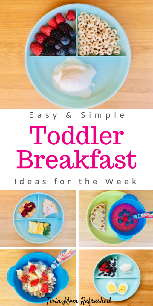 Toddler Breakfast Meal Ideas - Twin Mom Refreshed