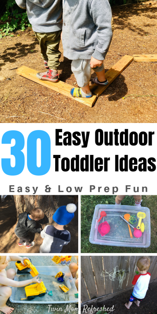Toddler and Preschool Outdoor Activities