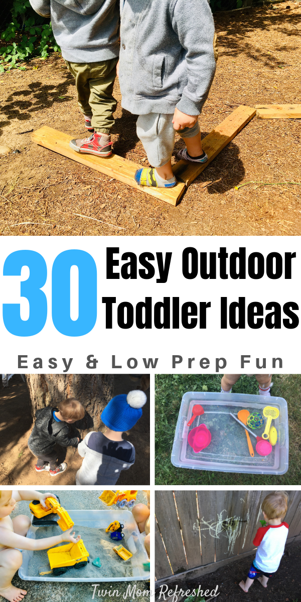 Outdoor Activities for Toddlers - Twin Mom Refreshed