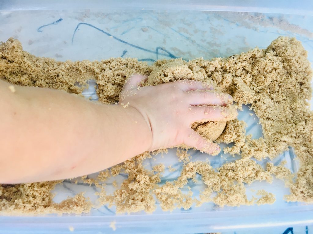 How to Make Taste-Safe Play Sand with Just 2 Ingredients