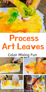 Toddler Fall Painting Activity - Twin Mom Refreshed