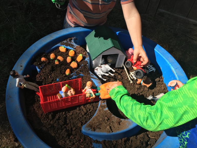 Pumpkin Patch Sensory Table - Twin Mom Refreshed