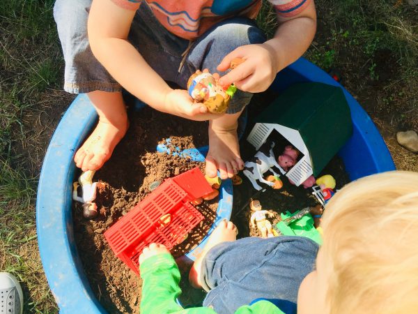 Pumpkin Patch Sensory Table - Twin Mom Refreshed