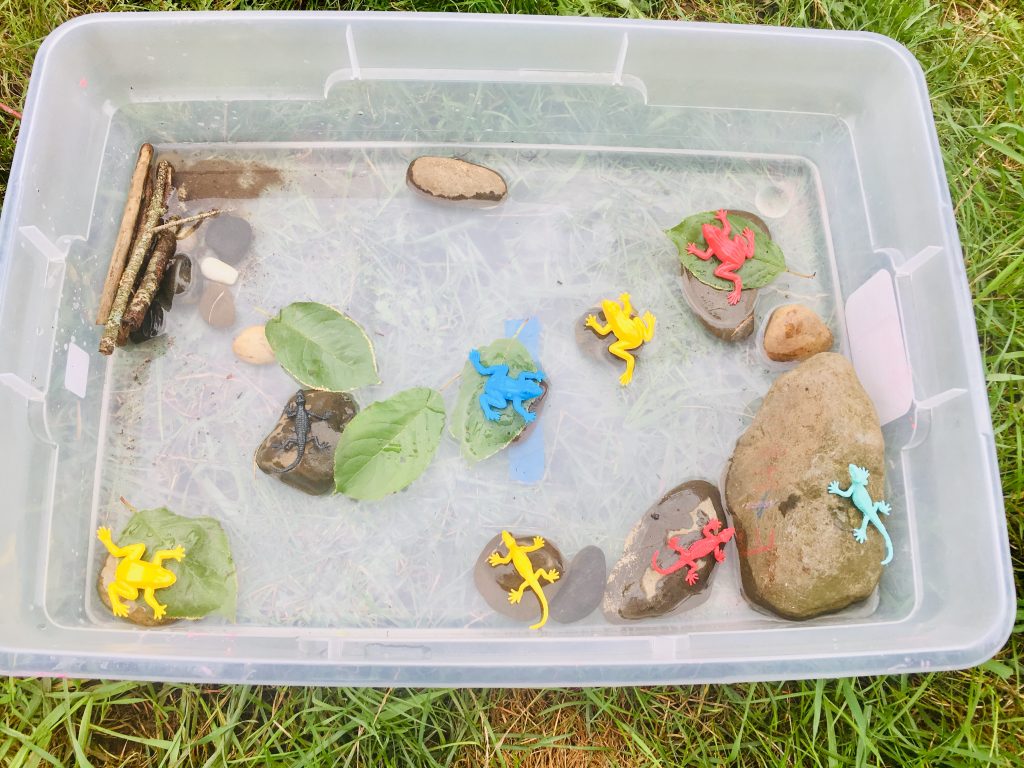 Swamp Sensory Play for Toddlers