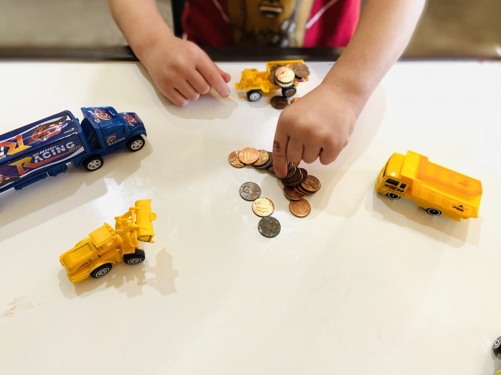 Penny and Trucks STEM activity