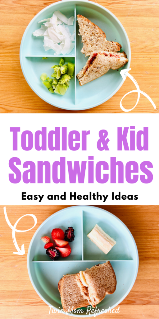 Sandwich Toddler Lunch Ideas - Twin Mom Refreshed