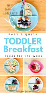 Quick Toddler Breakfast Ideas - Twin Mom Refreshed