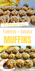 Pumpkin Banana Muffins - Twin Mom Refreshed