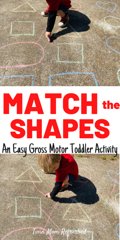 Outdoor Preschool Shape Activity
