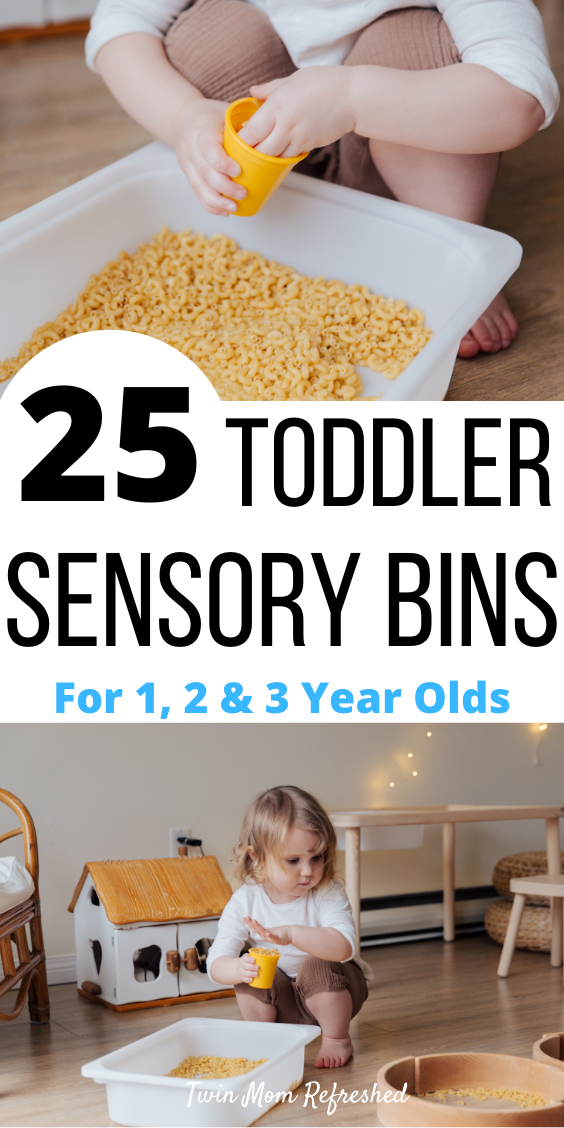 Sensory Bin Ideas for 1, 2 & 3 year olds - My Bored Toddler