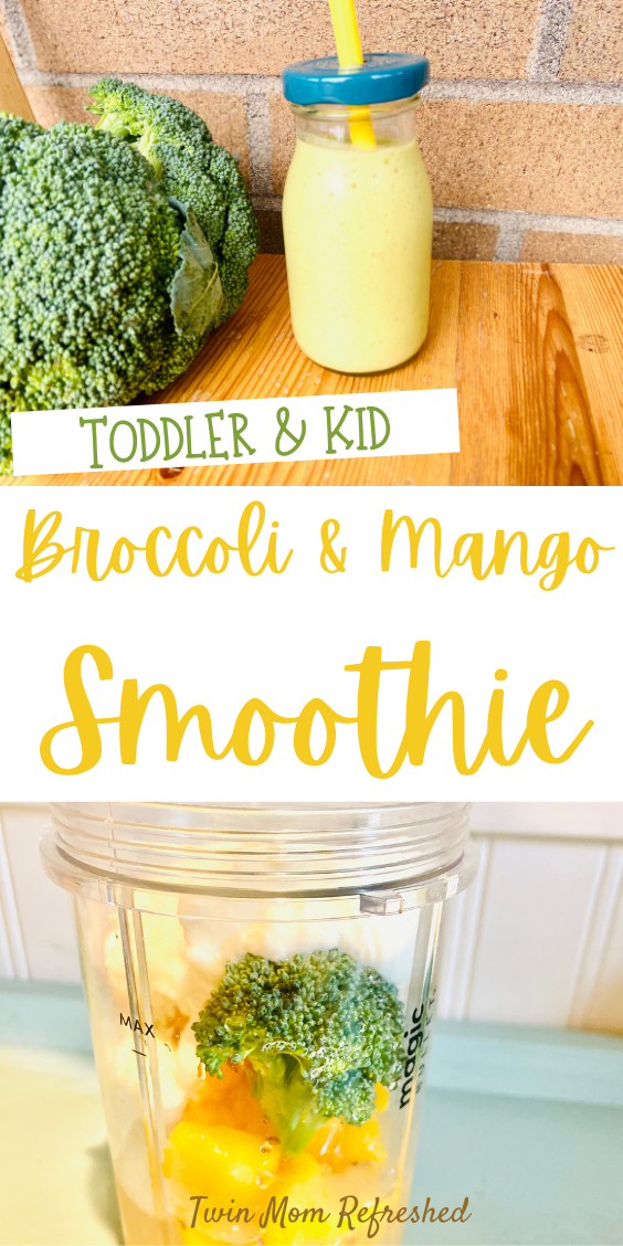 Broccoli Smoothie - Twin Mom Refreshed