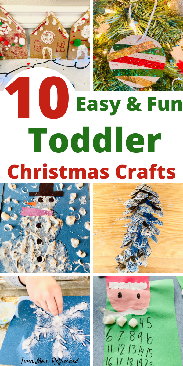 Christmas Crafts For Toddlers - Twin Mom Refreshed