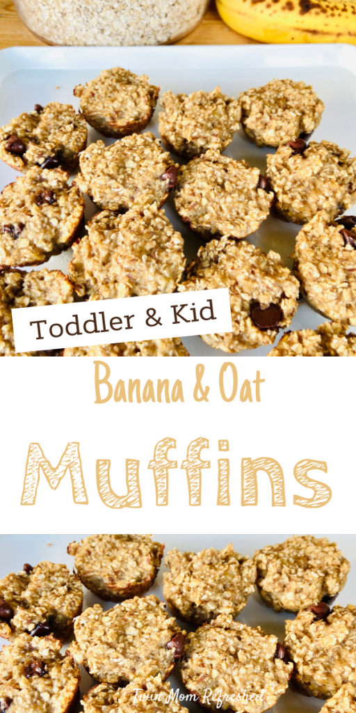 Flourless Oat Banana Muffins - Twin Mom Refreshed