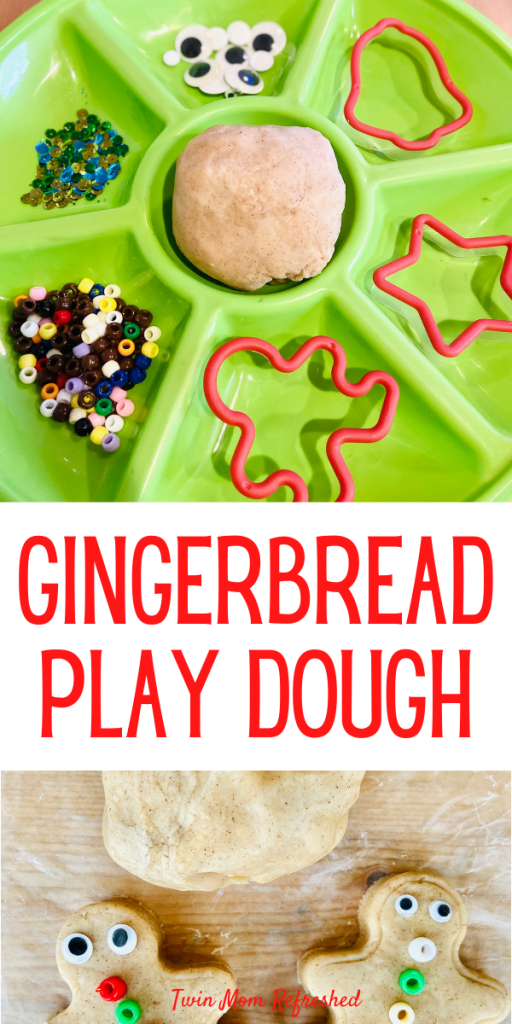 Gingerbread play dough