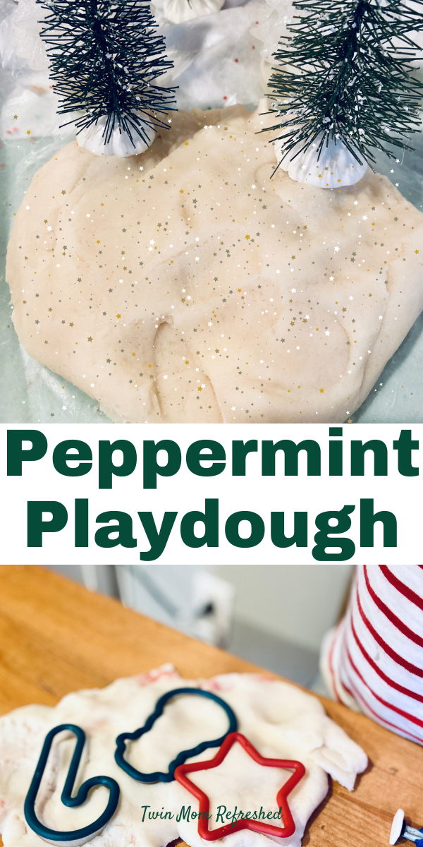 Christmas Playdough Recipe with Peppermint and Vanilla Scents - Mandi of  the Mountains