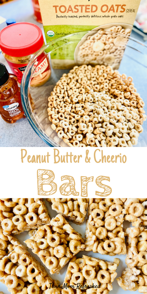 Peanut Butter Cheerio Bars - Twin Mom Refreshed