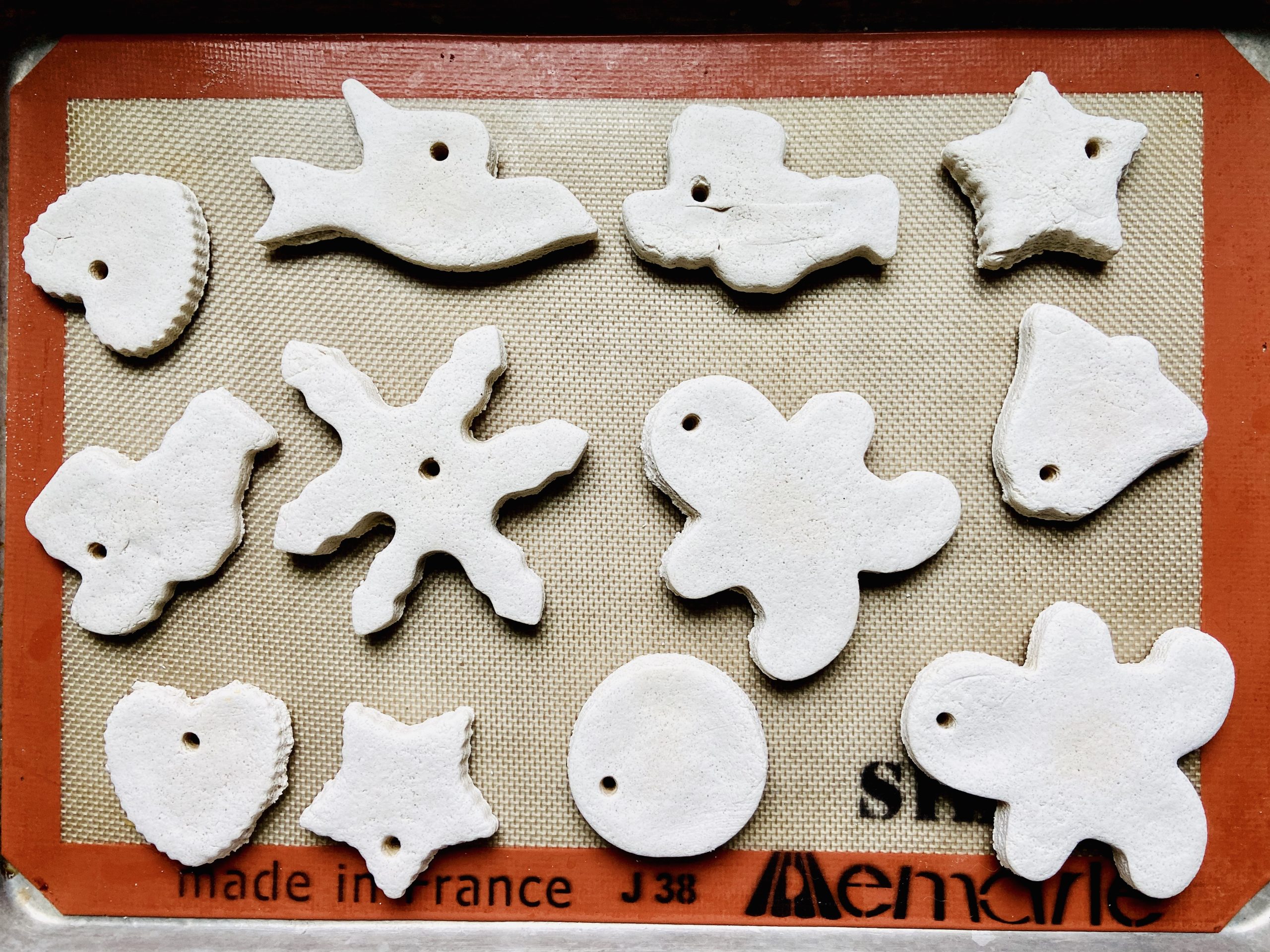 2-Ingredient White Clay Dough Ornaments - Happy Hooligans